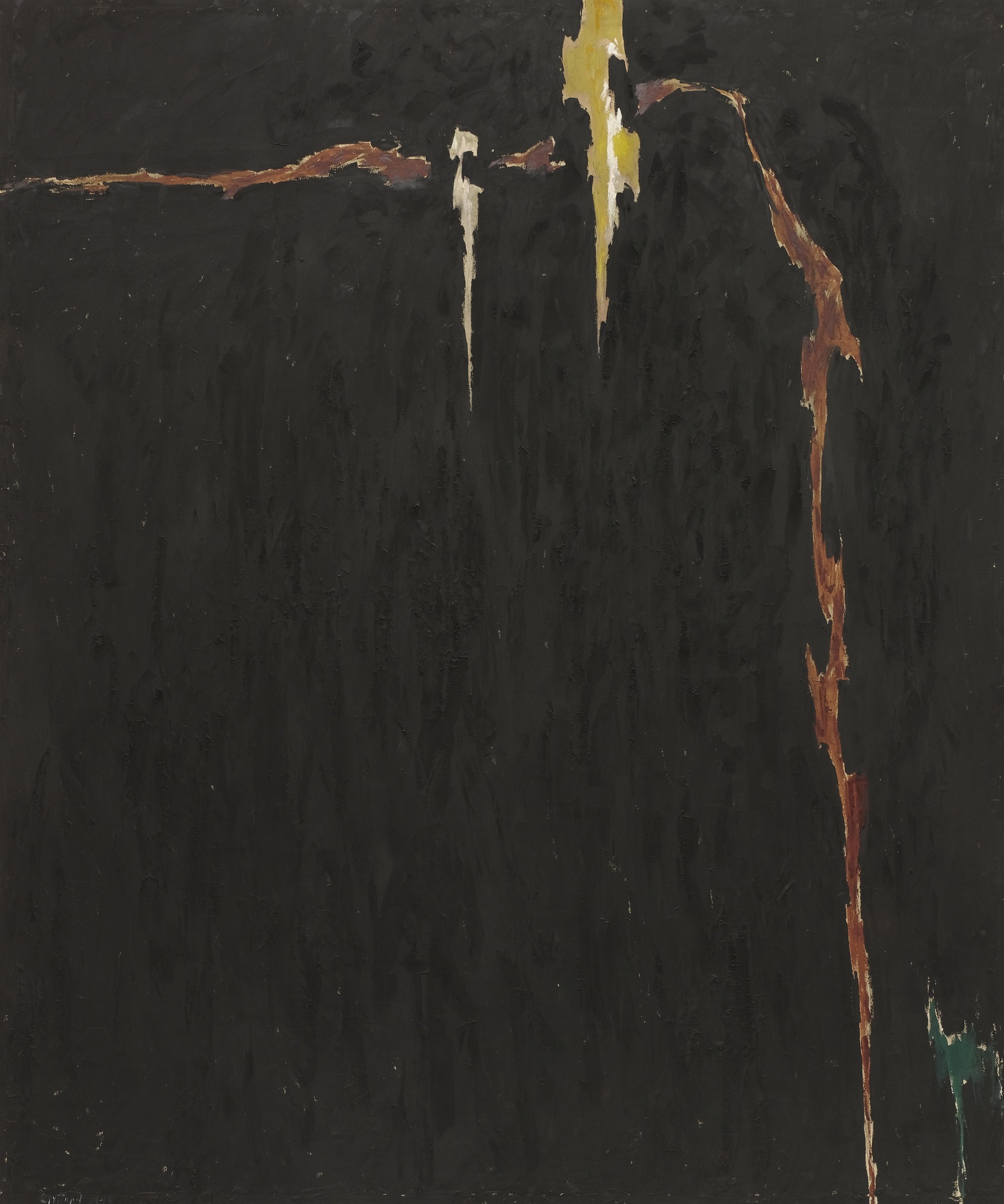 Clyfford Still's 1944-N No. 2